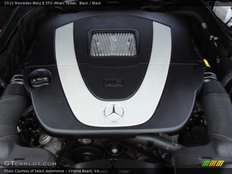 Black / Black 2010 Mercedes-Benz E 350 4Matic Sedan