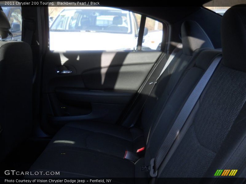 Blackberry Pearl / Black 2011 Chrysler 200 Touring