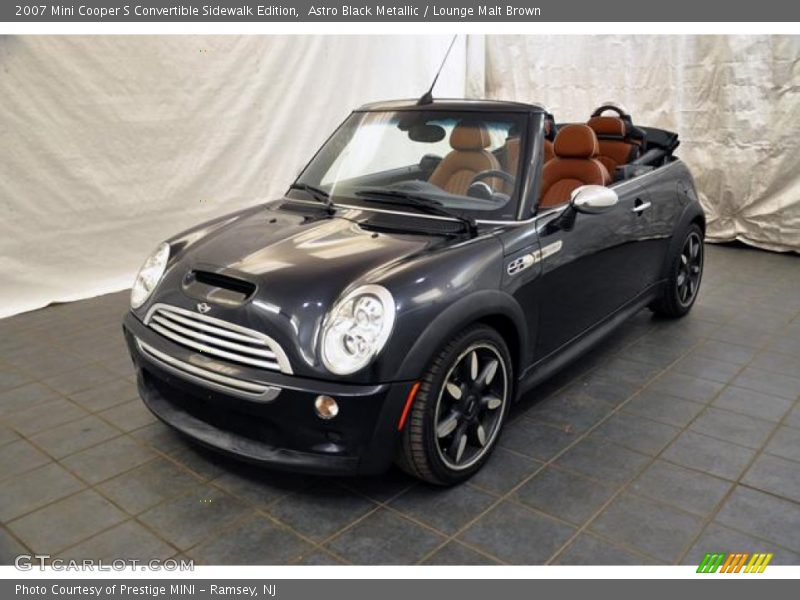 Front 3/4 View of 2007 Cooper S Convertible Sidewalk Edition