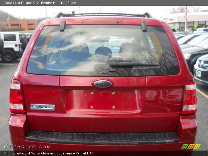 Redfire Metallic / Stone 2008 Ford Escape XLS