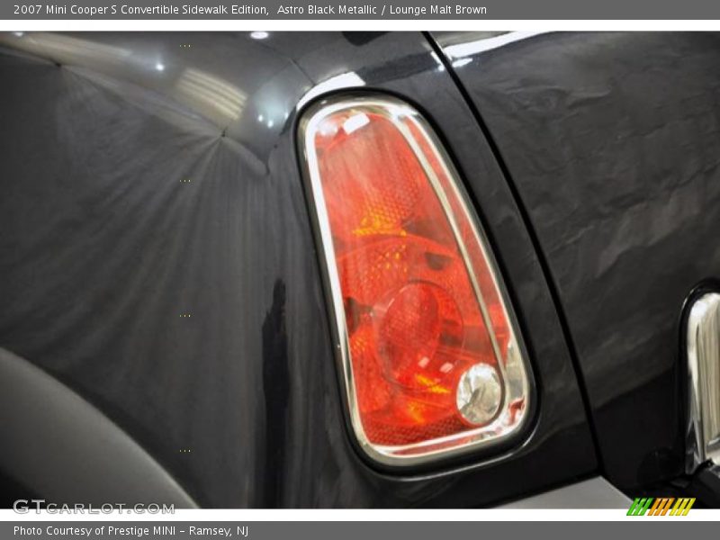 Astro Black Metallic / Lounge Malt Brown 2007 Mini Cooper S Convertible Sidewalk Edition