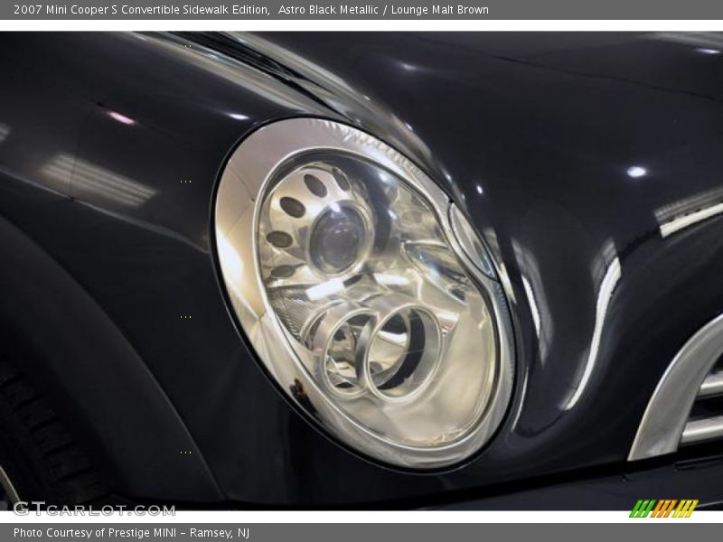 Astro Black Metallic / Lounge Malt Brown 2007 Mini Cooper S Convertible Sidewalk Edition