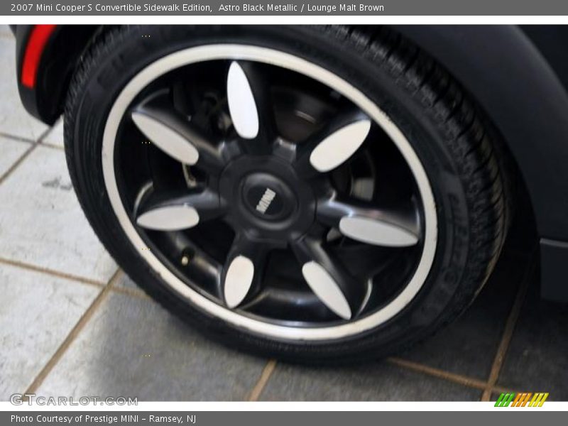 Astro Black Metallic / Lounge Malt Brown 2007 Mini Cooper S Convertible Sidewalk Edition