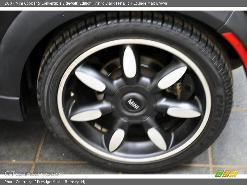 Astro Black Metallic / Lounge Malt Brown 2007 Mini Cooper S Convertible Sidewalk Edition