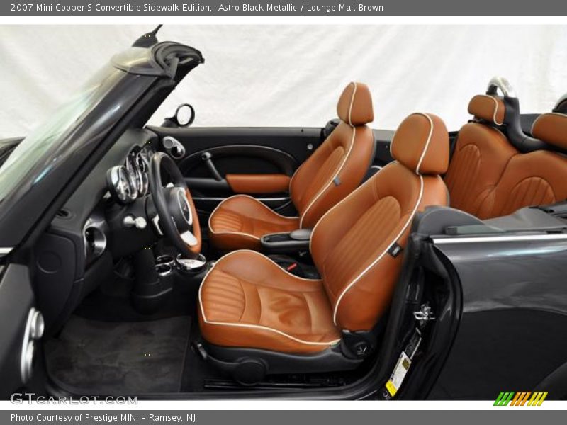  2007 Cooper S Convertible Sidewalk Edition Lounge Malt Brown Interior