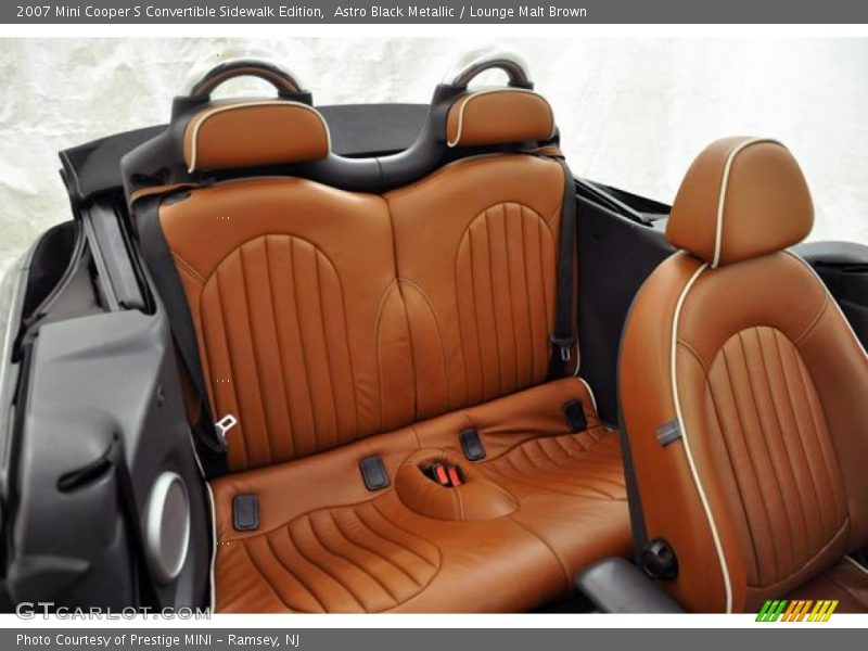 Astro Black Metallic / Lounge Malt Brown 2007 Mini Cooper S Convertible Sidewalk Edition