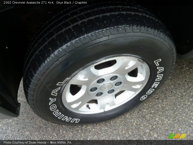 Onyx Black / Graphite 2002 Chevrolet Avalanche Z71 4x4