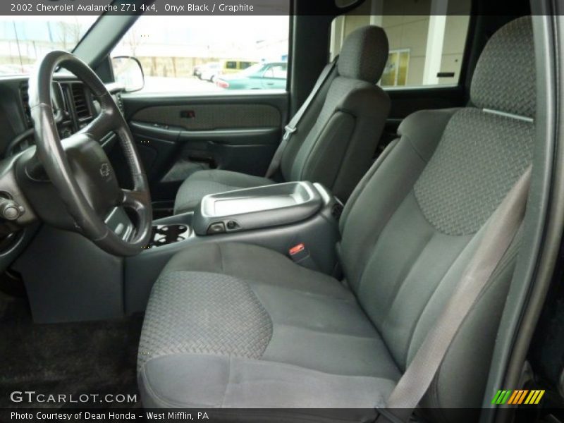 Onyx Black / Graphite 2002 Chevrolet Avalanche Z71 4x4