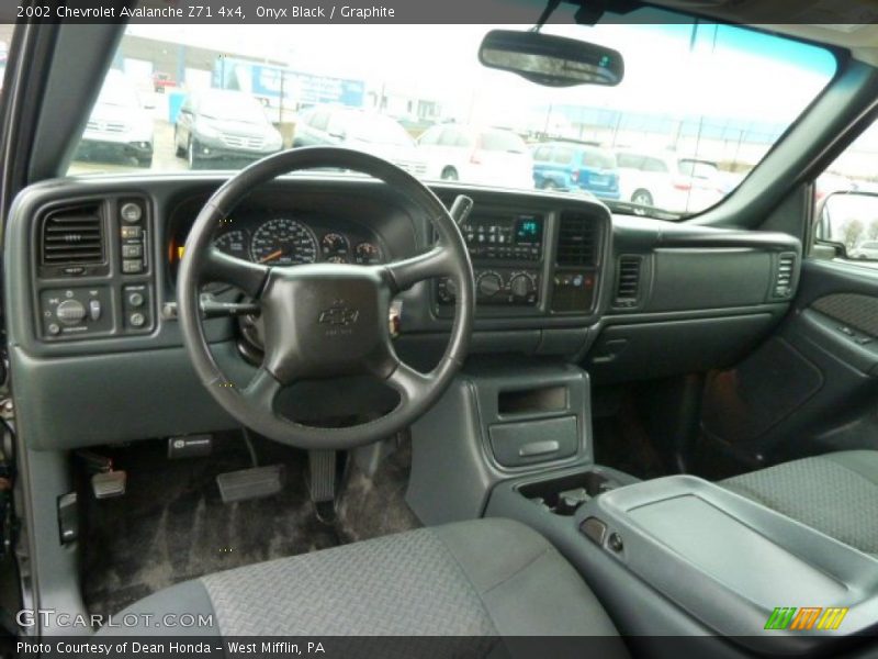 Onyx Black / Graphite 2002 Chevrolet Avalanche Z71 4x4