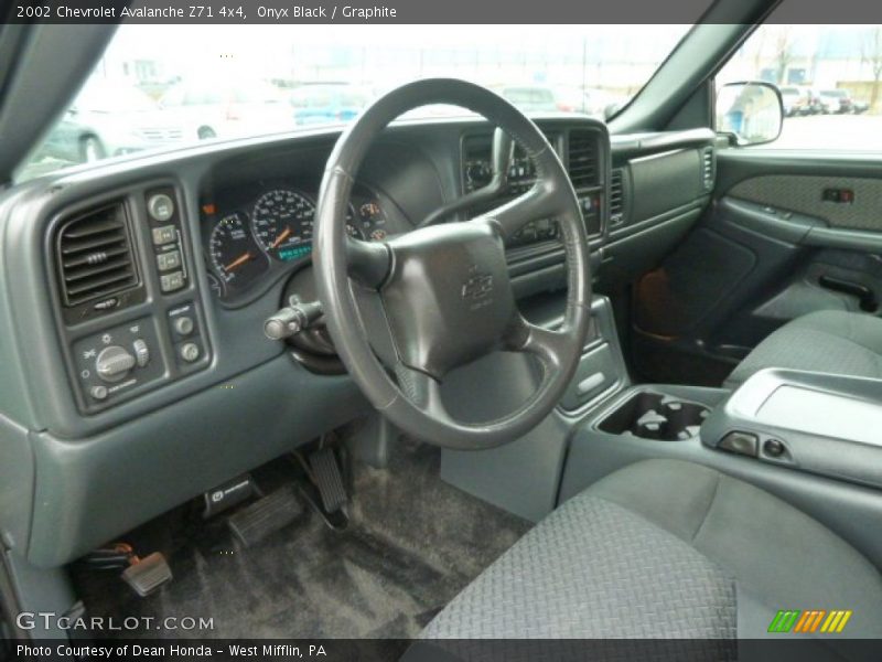 Onyx Black / Graphite 2002 Chevrolet Avalanche Z71 4x4