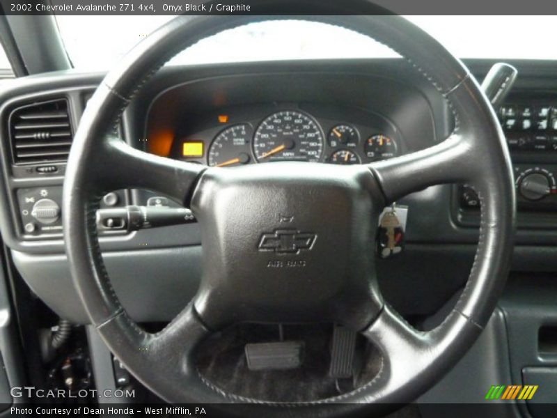 Onyx Black / Graphite 2002 Chevrolet Avalanche Z71 4x4