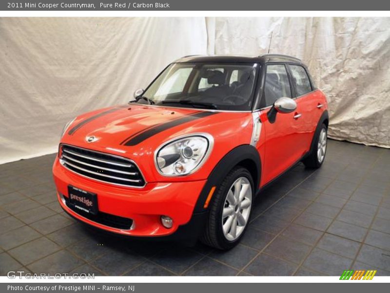 Pure Red / Carbon Black 2011 Mini Cooper Countryman