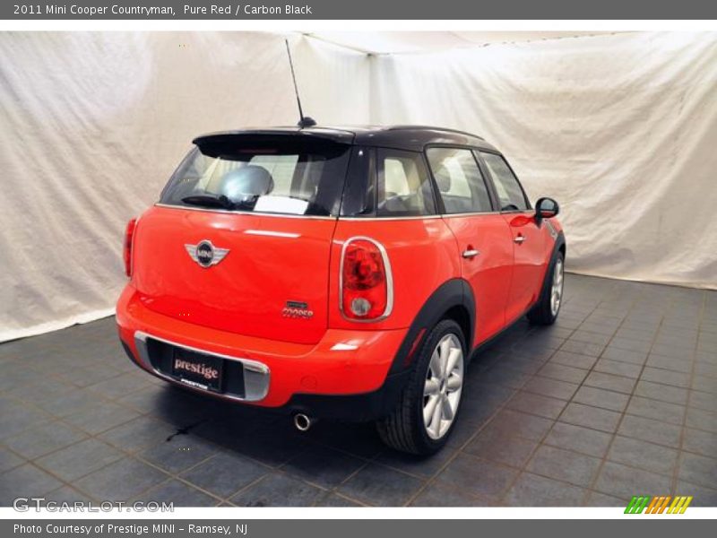 Pure Red / Carbon Black 2011 Mini Cooper Countryman