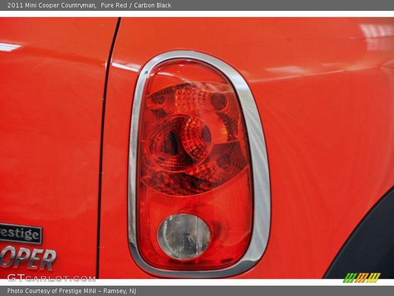 Pure Red / Carbon Black 2011 Mini Cooper Countryman