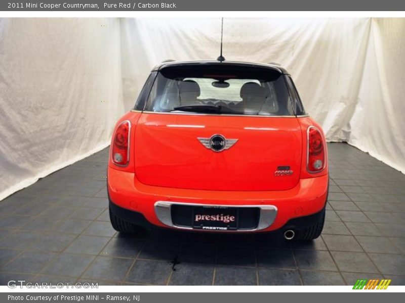 Pure Red / Carbon Black 2011 Mini Cooper Countryman