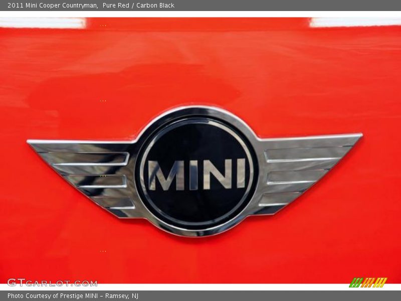 Pure Red / Carbon Black 2011 Mini Cooper Countryman