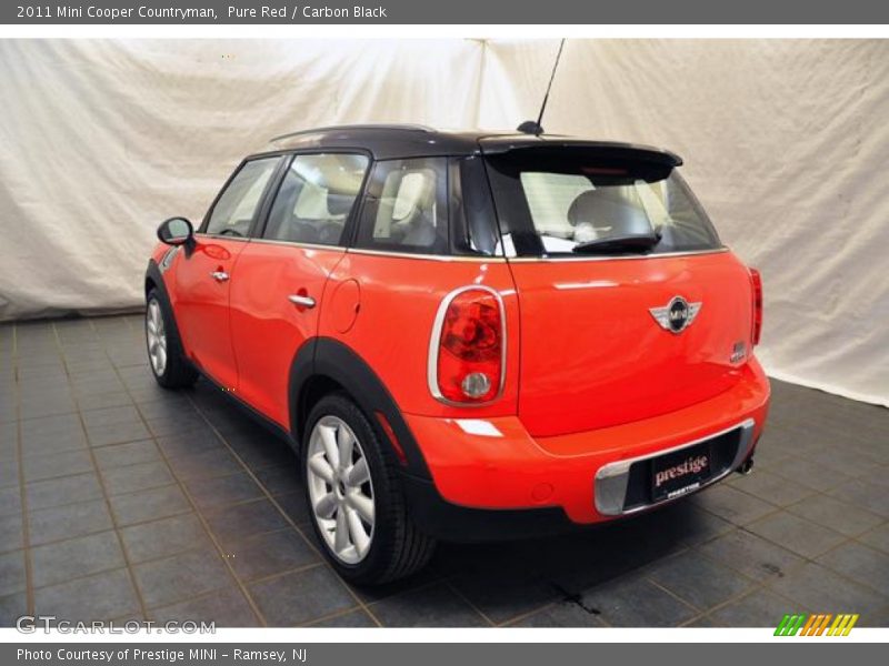 Pure Red / Carbon Black 2011 Mini Cooper Countryman