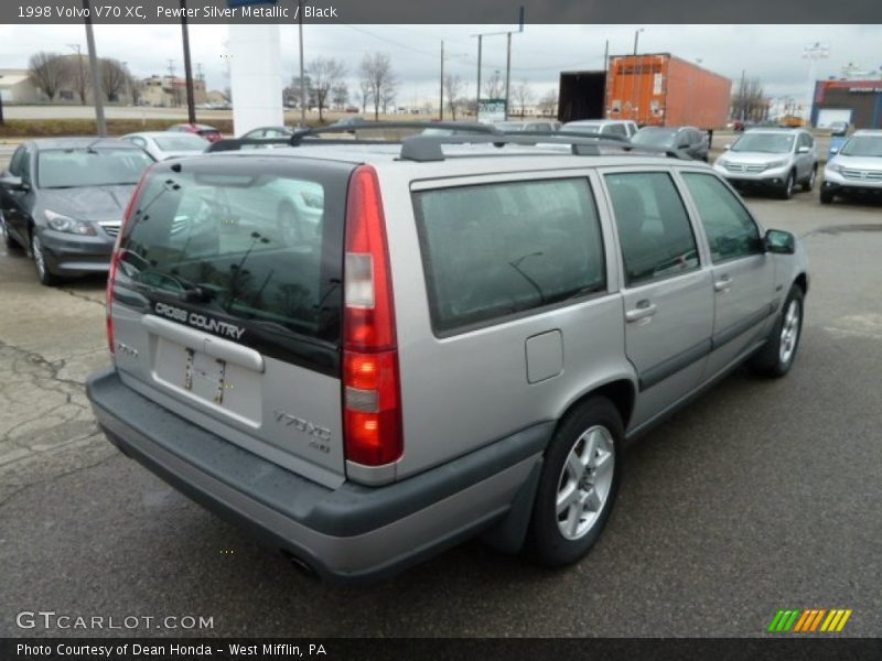 Pewter Silver Metallic / Black 1998 Volvo V70 XC