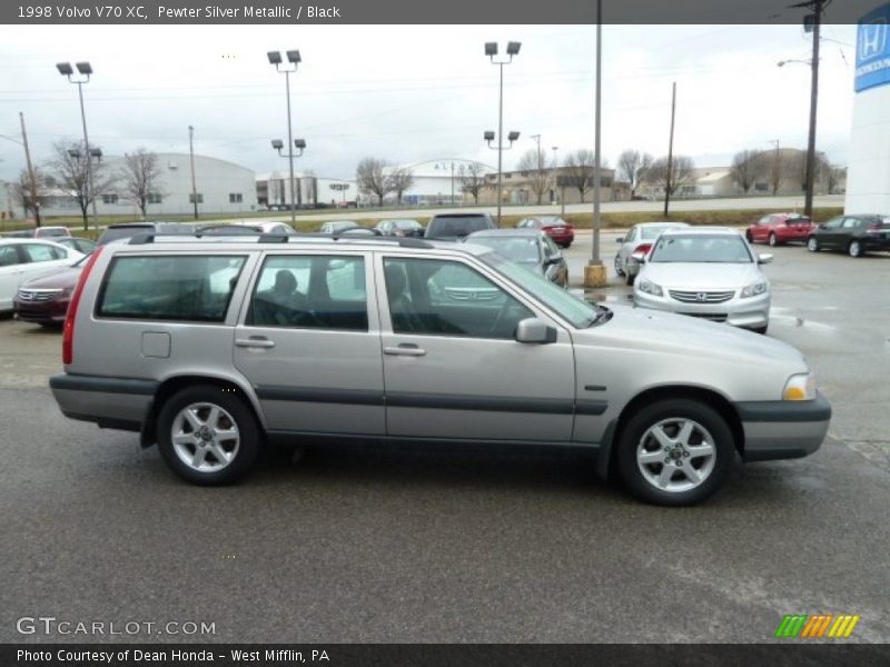 Pewter Silver Metallic / Black 1998 Volvo V70 XC