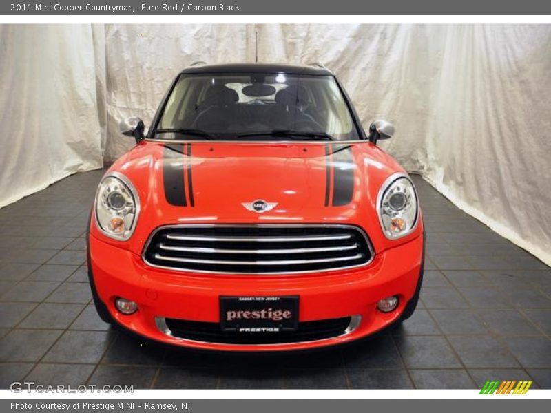 Pure Red / Carbon Black 2011 Mini Cooper Countryman