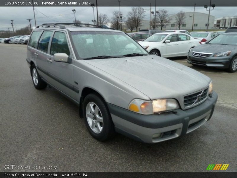 Pewter Silver Metallic / Black 1998 Volvo V70 XC