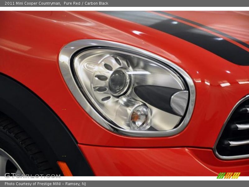 Pure Red / Carbon Black 2011 Mini Cooper Countryman