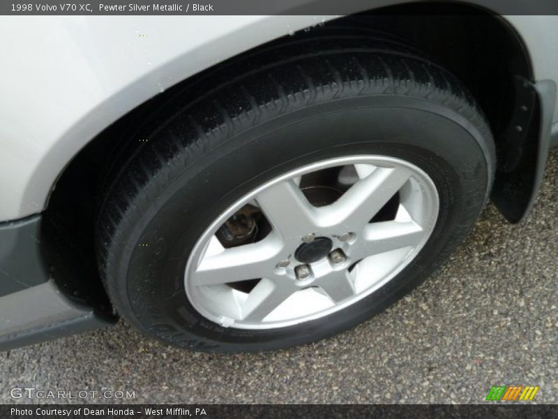 Pewter Silver Metallic / Black 1998 Volvo V70 XC