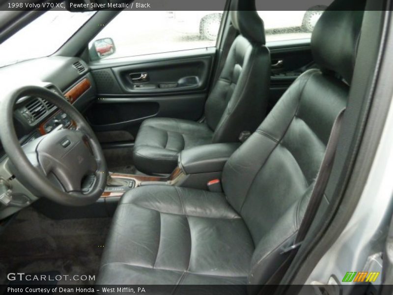 Pewter Silver Metallic / Black 1998 Volvo V70 XC