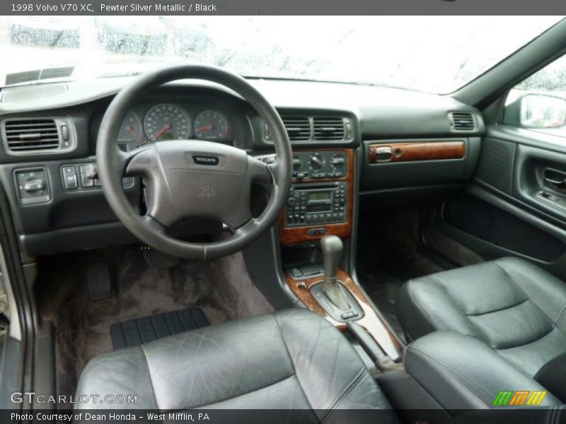Pewter Silver Metallic / Black 1998 Volvo V70 XC