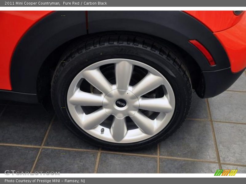 Pure Red / Carbon Black 2011 Mini Cooper Countryman