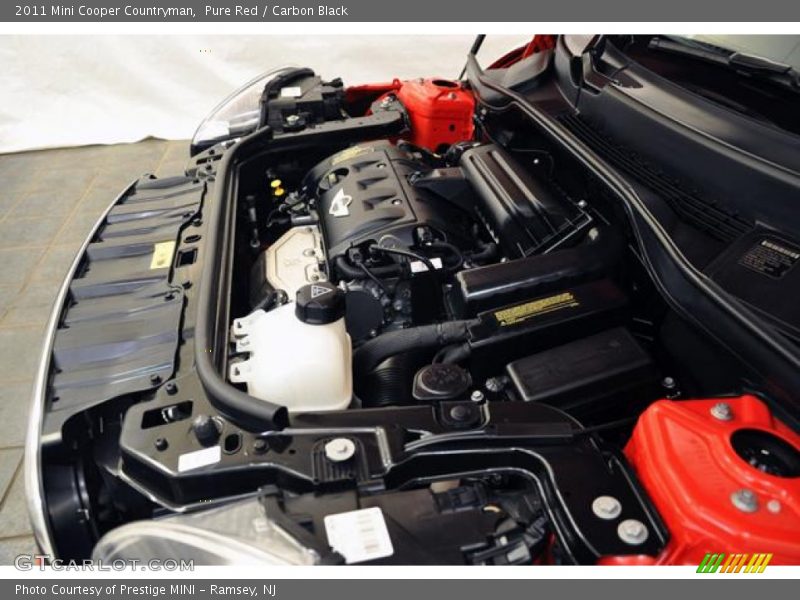 Pure Red / Carbon Black 2011 Mini Cooper Countryman