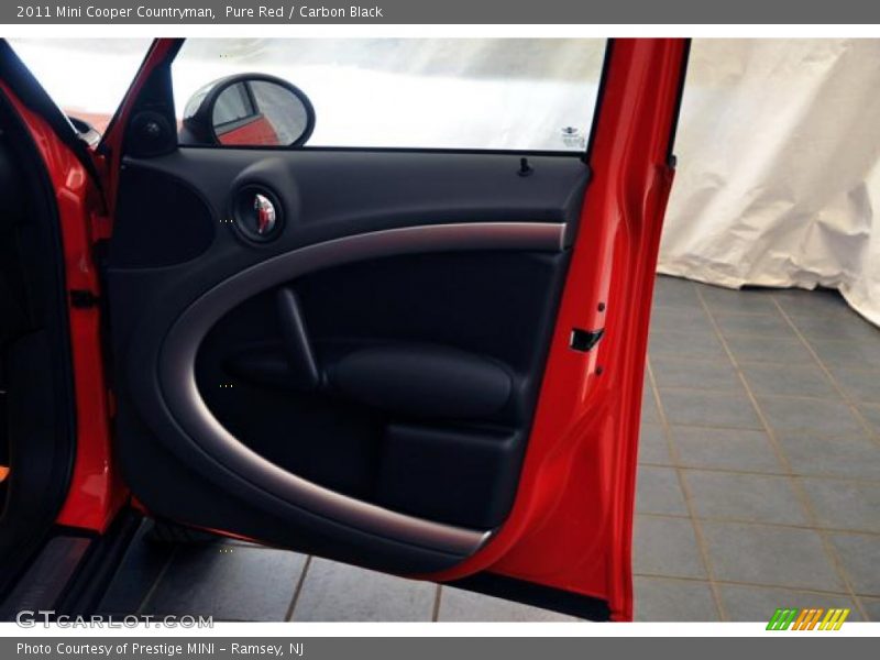 Pure Red / Carbon Black 2011 Mini Cooper Countryman