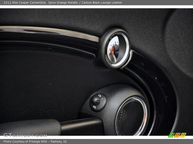 Spice Orange Metallic / Carbon Black Lounge Leather 2011 Mini Cooper Convertible