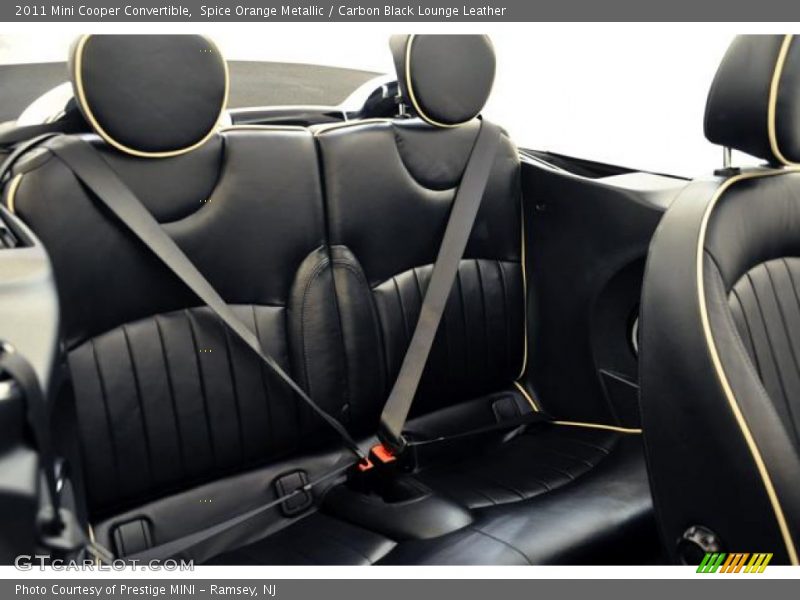 Spice Orange Metallic / Carbon Black Lounge Leather 2011 Mini Cooper Convertible