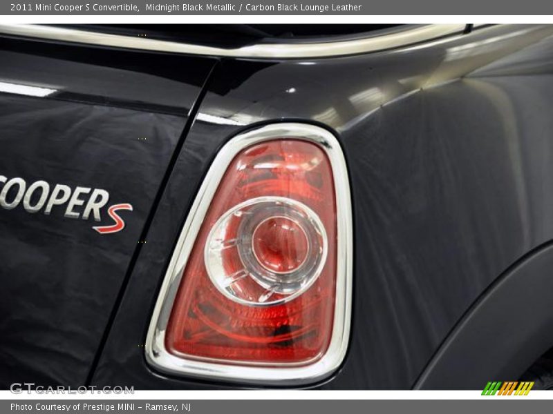 Midnight Black Metallic / Carbon Black Lounge Leather 2011 Mini Cooper S Convertible