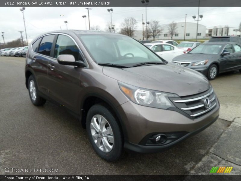 Urban Titanium Metallic / Black 2012 Honda CR-V EX 4WD