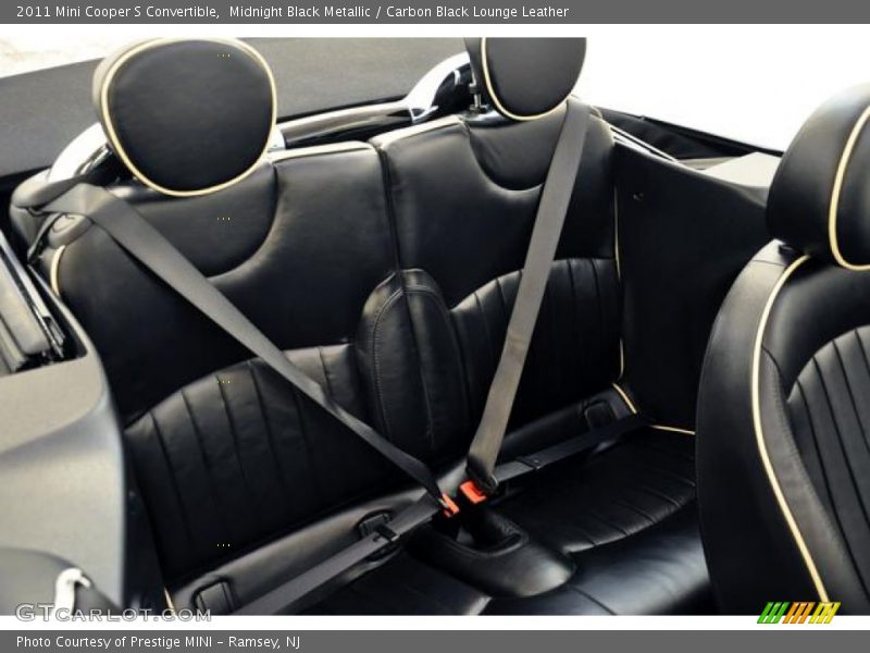 Midnight Black Metallic / Carbon Black Lounge Leather 2011 Mini Cooper S Convertible