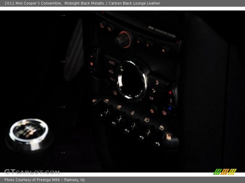 Midnight Black Metallic / Carbon Black Lounge Leather 2011 Mini Cooper S Convertible