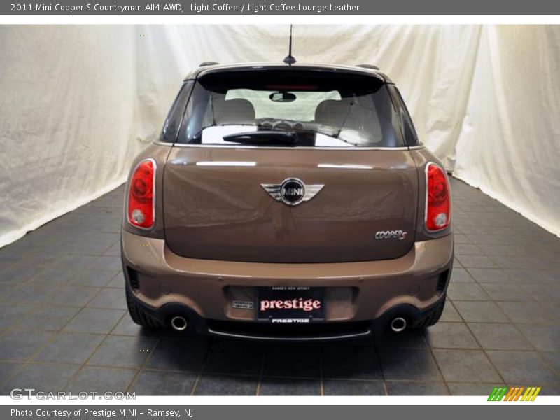 Light Coffee / Light Coffee Lounge Leather 2011 Mini Cooper S Countryman All4 AWD