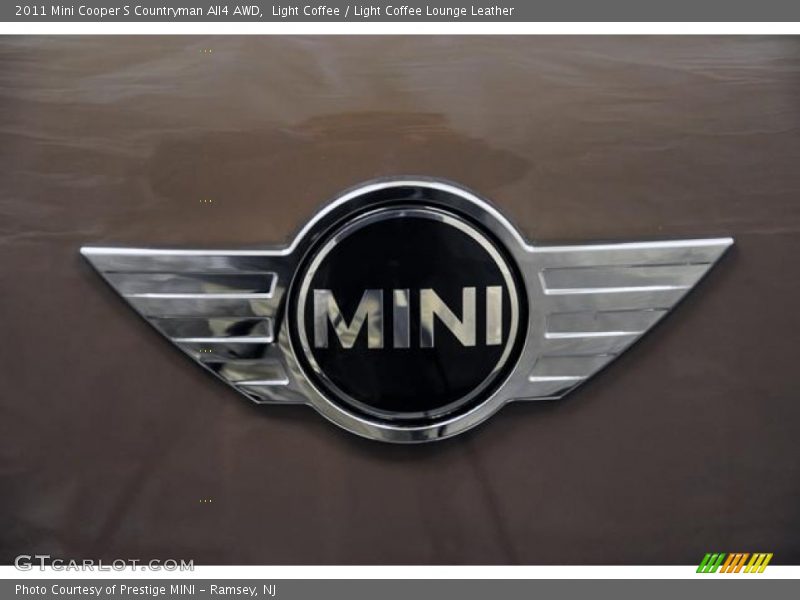 Light Coffee / Light Coffee Lounge Leather 2011 Mini Cooper S Countryman All4 AWD
