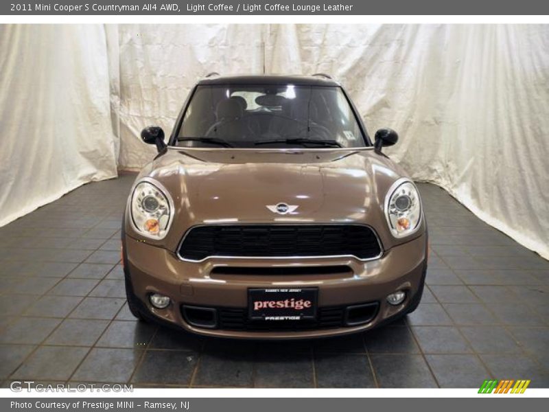 Light Coffee / Light Coffee Lounge Leather 2011 Mini Cooper S Countryman All4 AWD