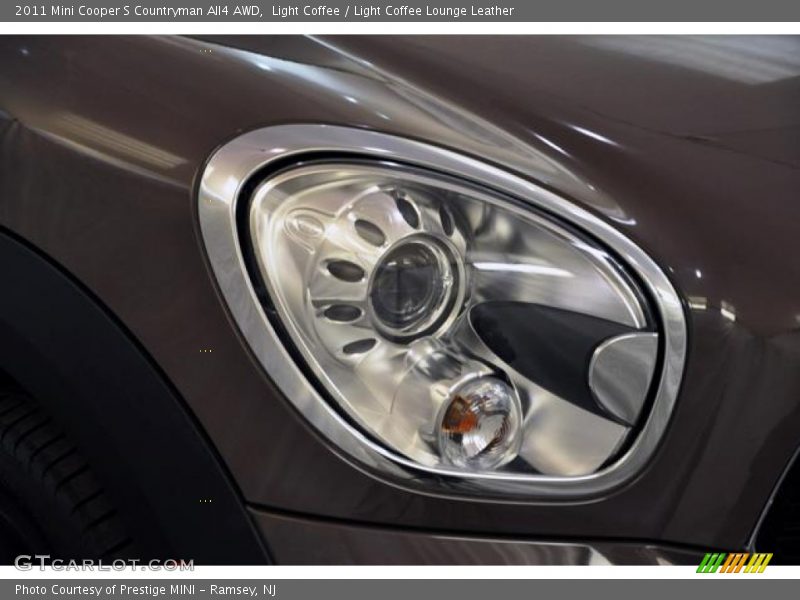 Light Coffee / Light Coffee Lounge Leather 2011 Mini Cooper S Countryman All4 AWD