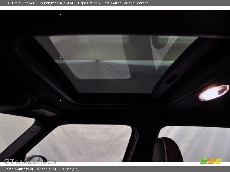 Light Coffee / Light Coffee Lounge Leather 2011 Mini Cooper S Countryman All4 AWD
