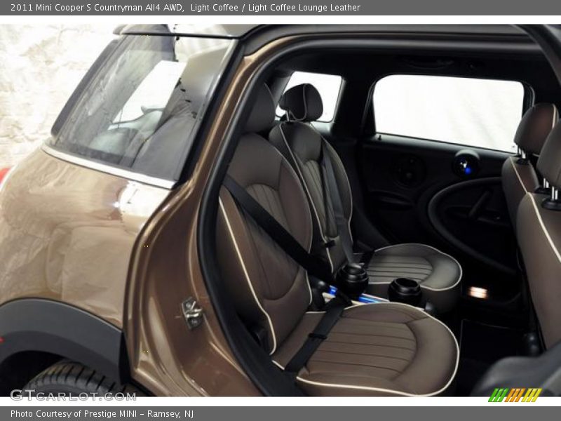 Light Coffee / Light Coffee Lounge Leather 2011 Mini Cooper S Countryman All4 AWD