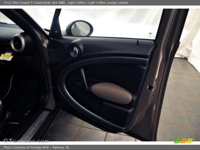 Light Coffee / Light Coffee Lounge Leather 2011 Mini Cooper S Countryman All4 AWD