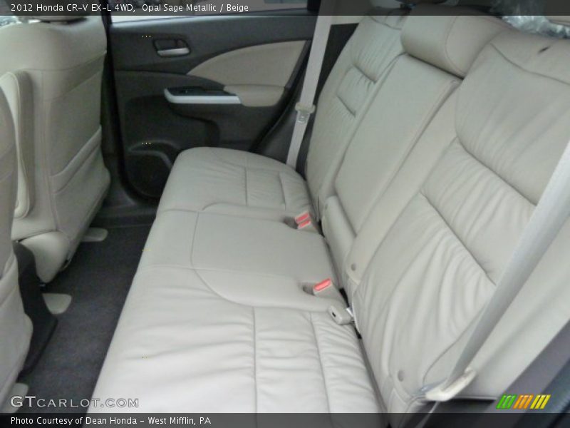 Opal Sage Metallic / Beige 2012 Honda CR-V EX-L 4WD