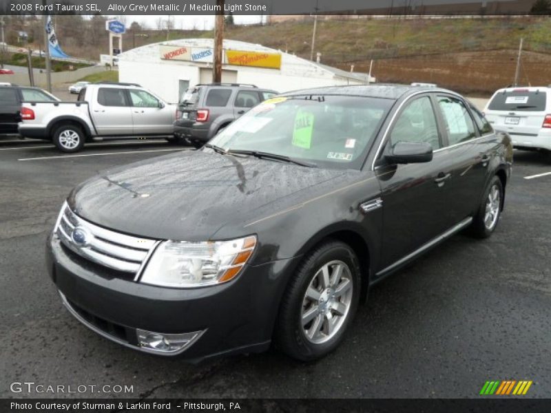 Alloy Grey Metallic / Medium Light Stone 2008 Ford Taurus SEL