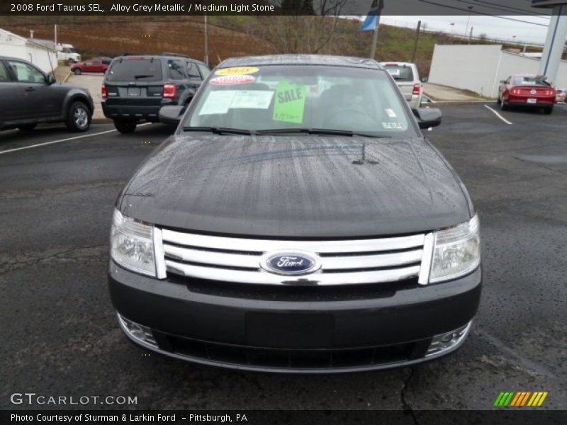 Alloy Grey Metallic / Medium Light Stone 2008 Ford Taurus SEL