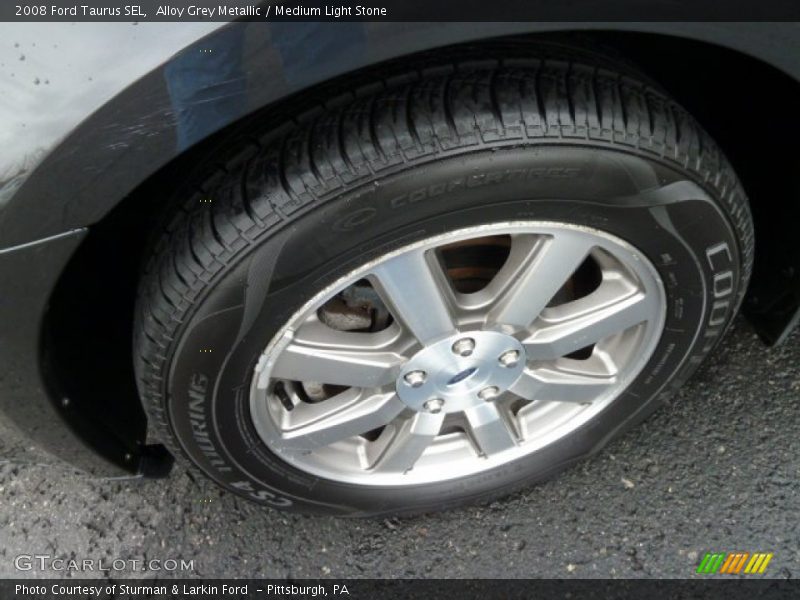 Alloy Grey Metallic / Medium Light Stone 2008 Ford Taurus SEL