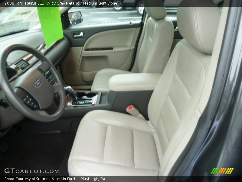 Alloy Grey Metallic / Medium Light Stone 2008 Ford Taurus SEL